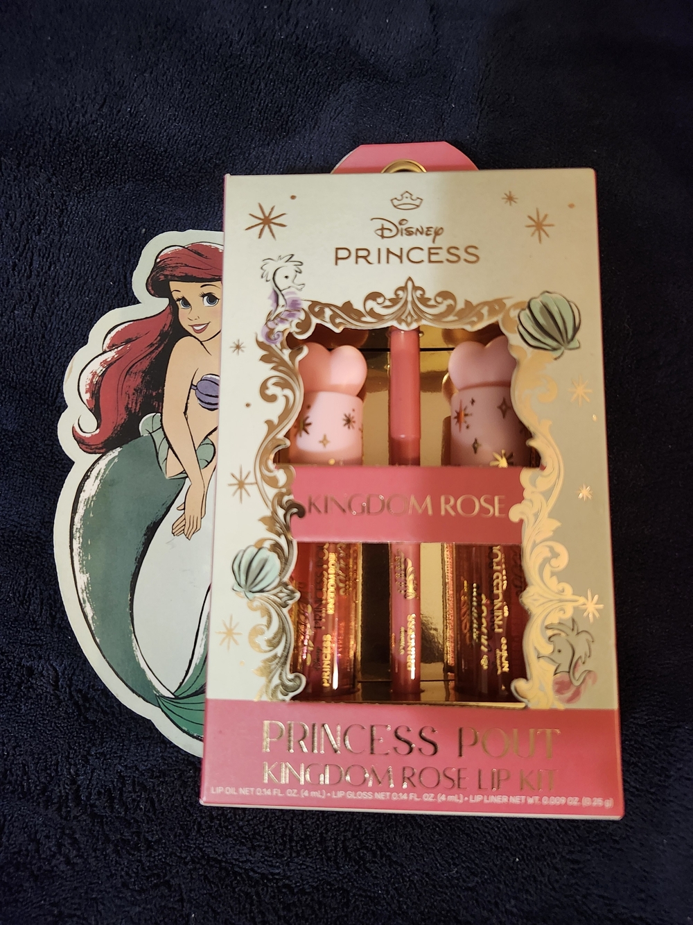 Disney Princess Kingdom Rose Pink Lip Kit